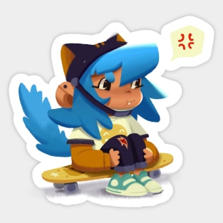 Skater Milo Sticker